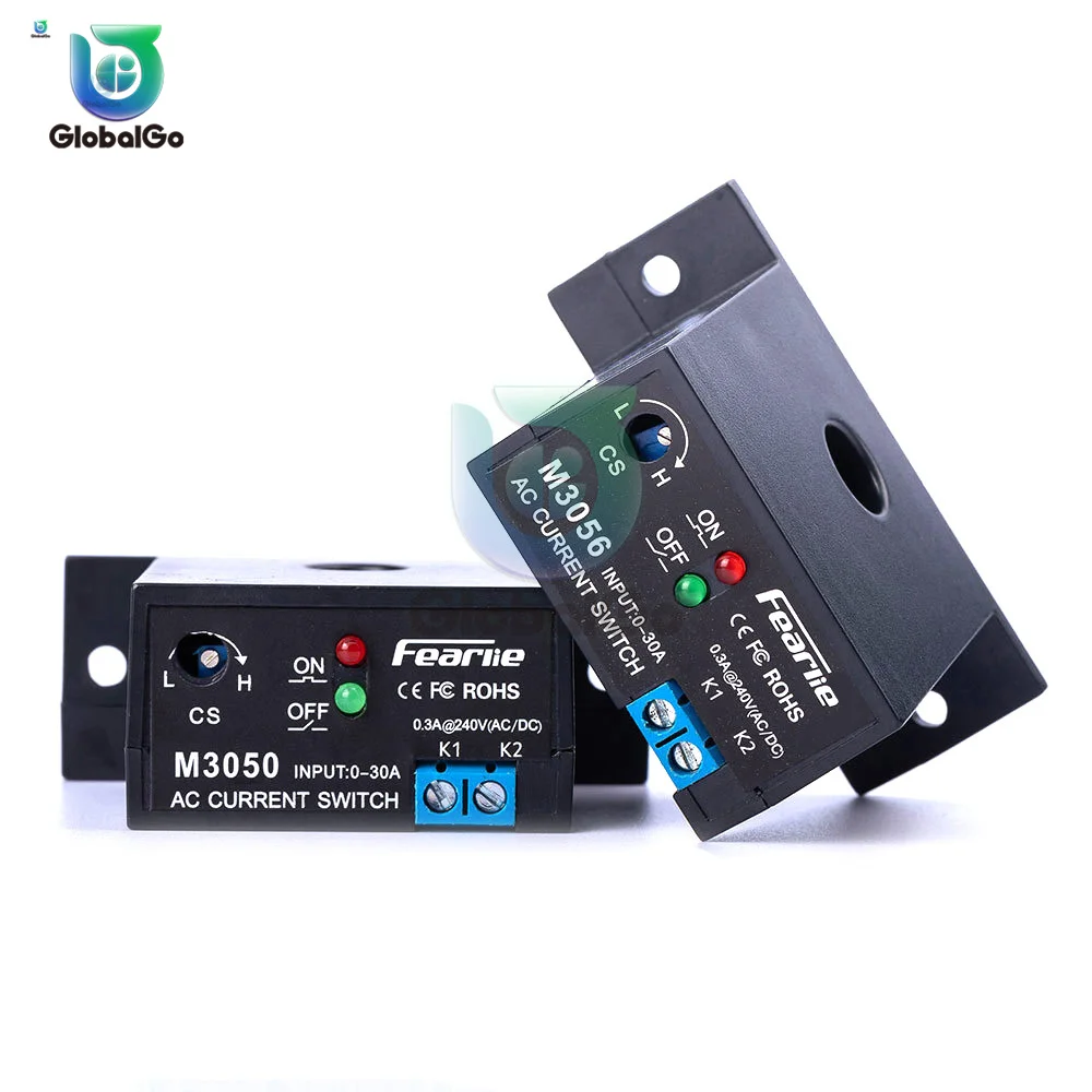 M3060 M3066 M3070 M3076 M3080 M3086 AC/DC 0.3A-240V Detection Alarm Module Transformer Control Current Sensing Switch Sensor