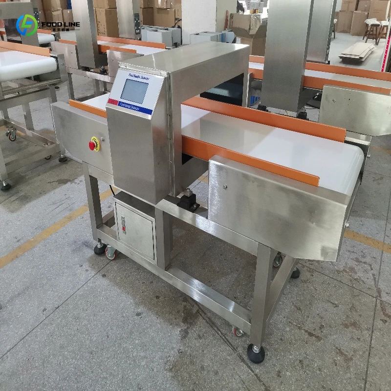Food Metal Detector Stainless Steel Multi-Frequency Anti-Interference AutoReject for Liquid Sauce Powder Paste