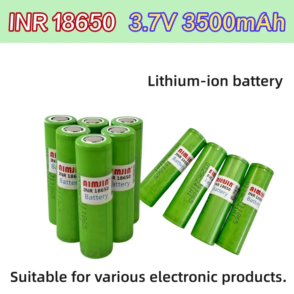 

18650 3.7V 3500mAh rechargeable battery suitable for various electronic products such as toy cars and remote controls