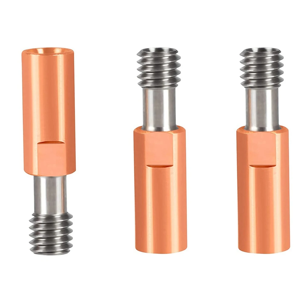 Heatbreak 4.1 Bore Titanium Alloy and Copper Throat Nozzle for Ender 3 V2,Ender 3 Pro,CR10 Series 3D Printer 3Pc