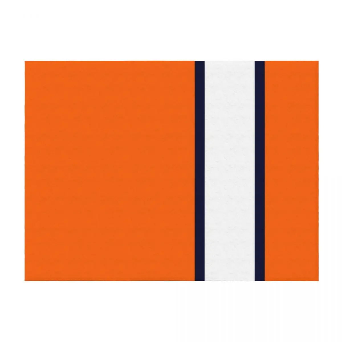 

Luton Town Retro Away 1977 -78 Orange and White Navy Bars Throw Blanket Furrys Comforter warm for winter Blankets