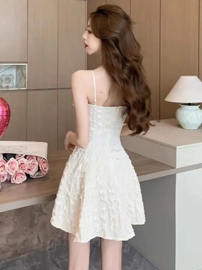 فساتين للنساء فستان سهرة قصير للنساء فستان حفلة زلة صغير لأعياد الميلاد والحفلات الراقصة فستان صيفي مثير مثير لصيف 2025 كوري ساخن