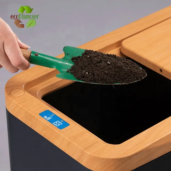 電気食品廃棄物処理装置,自動キッチン廃棄物処理機,5kg容量