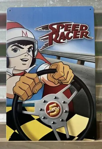 

SPEED RACER MACH 5 TIN METAL SIGN