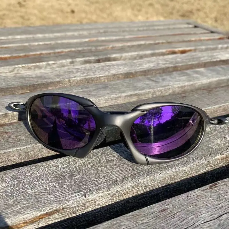 

New Polarized Metal Frame Cycling Glasses Outdoor Fishing Mountaineering Sunglasses