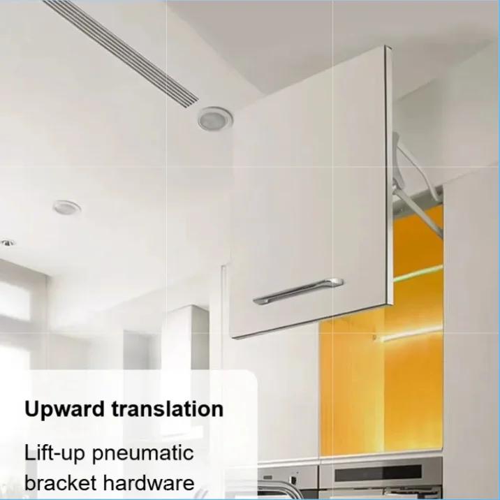 Lift Translatio Up Flip Door Support Cabinet Hanging Cabinet Vertical Up Flip Door Buffer Rod Aluminum Rod Bracket Air Support