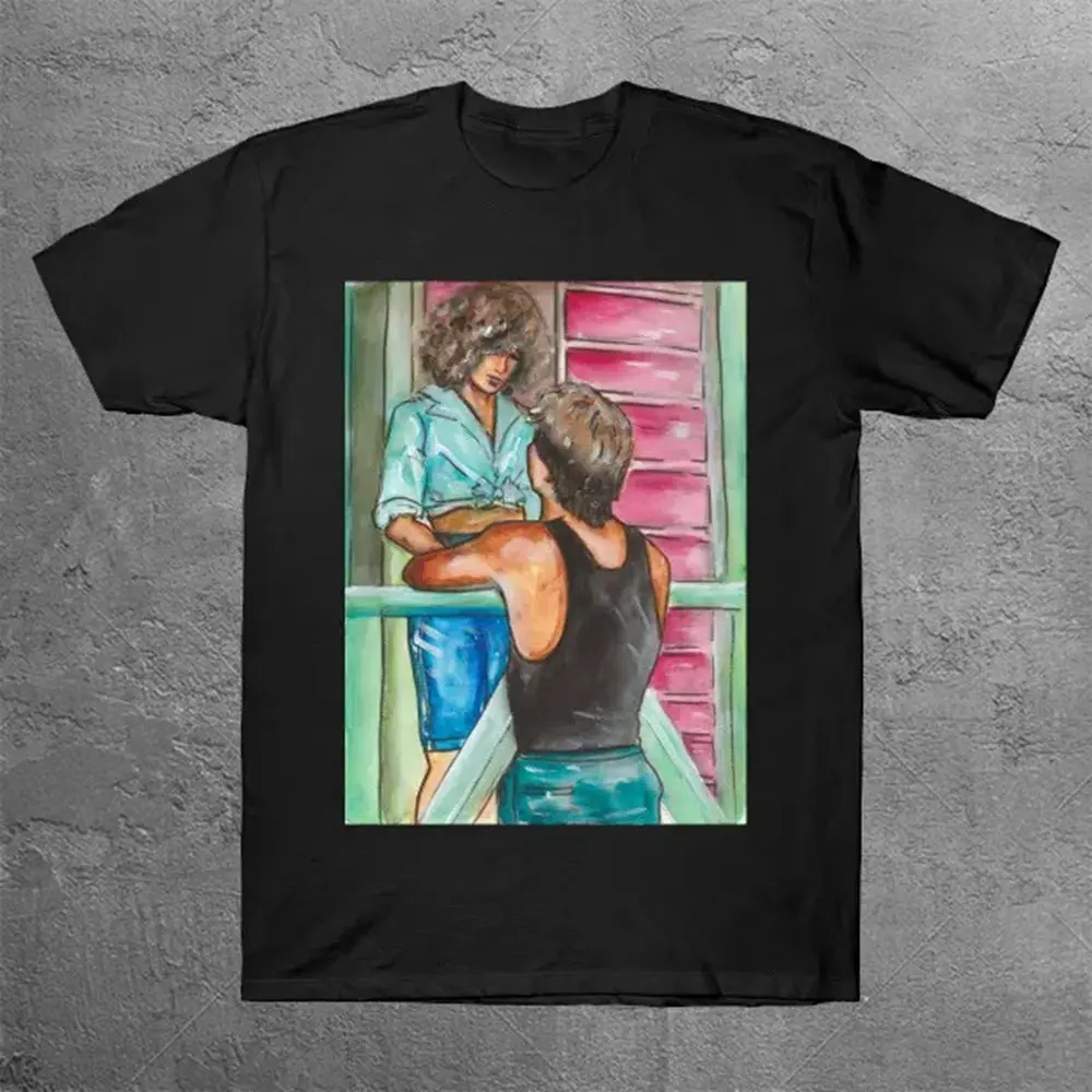 

Футболка для грязных танцев, мужские летние футболки большого размера