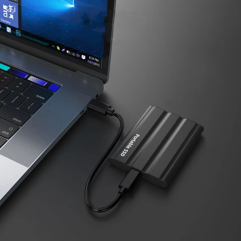 高速外部ソリッドステートドライブ 1TB 2TB 4TB ポータブル外部ハードドライブ Ssd 外部ハードディスク Ssd ハードドライブ用