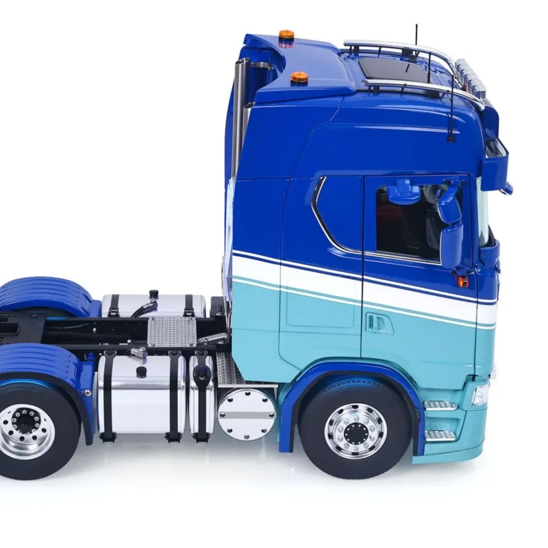 

RTR Unitru 06 770S Remote Control Tractor Truck 1/14 6X6 Metal Chassis 2Speed Gearbox Smoke Lights Sounds Brushless Motor ESC