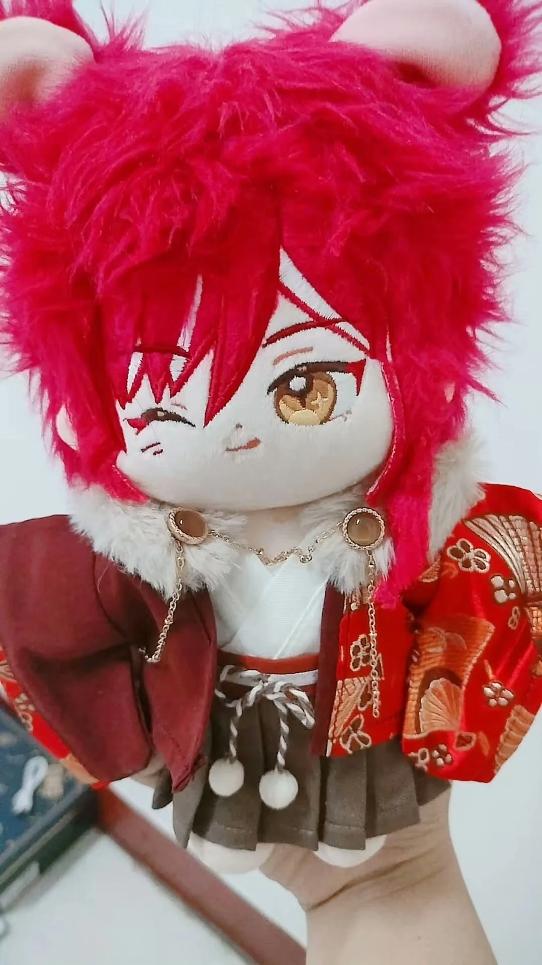 

2024 New Arrival In Stock 20cm Sakasaki Natsume Game Ensemble Stars あんさんぶるスターズ! Plushie Models Mascot Doll With Clothes