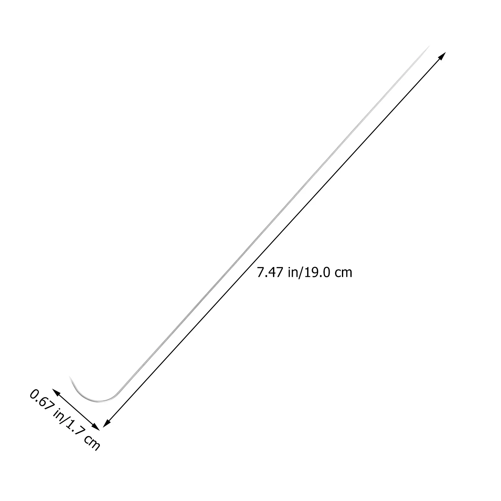 9Pcs Beading Needle DIY Iron Jewelry Making Tool Durable Multi-Function Beads Threader for Bracelet Necklace Bead Threader