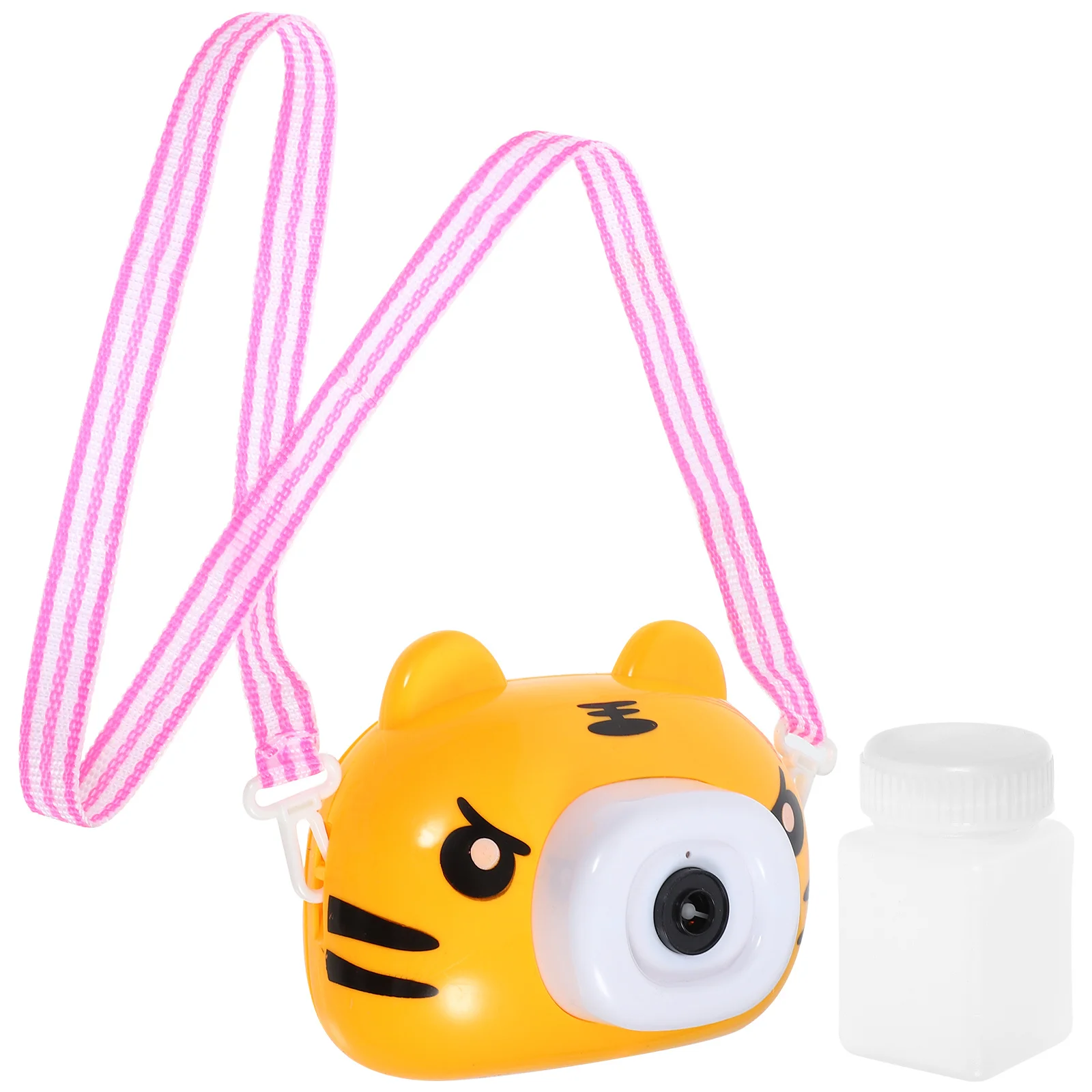 เครื่องทำฟองสบู่รูปกล้องพร้อมไฟกระพริบ เสียงดนตรี ไหลต่อเนื่อง สำหรับเด็กชาย เด็กหญิง งานวันเกิด