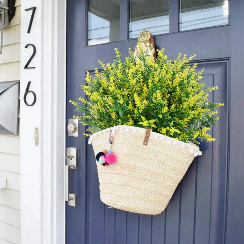 6 Stück Künstliche Lavendel-Pflanzen, Hochzeitsstrauß, Heimdekoration, Garten- und Hofdekoration für Festivals, DIY-Geschenk, Dekorationsartikel – Detail 7