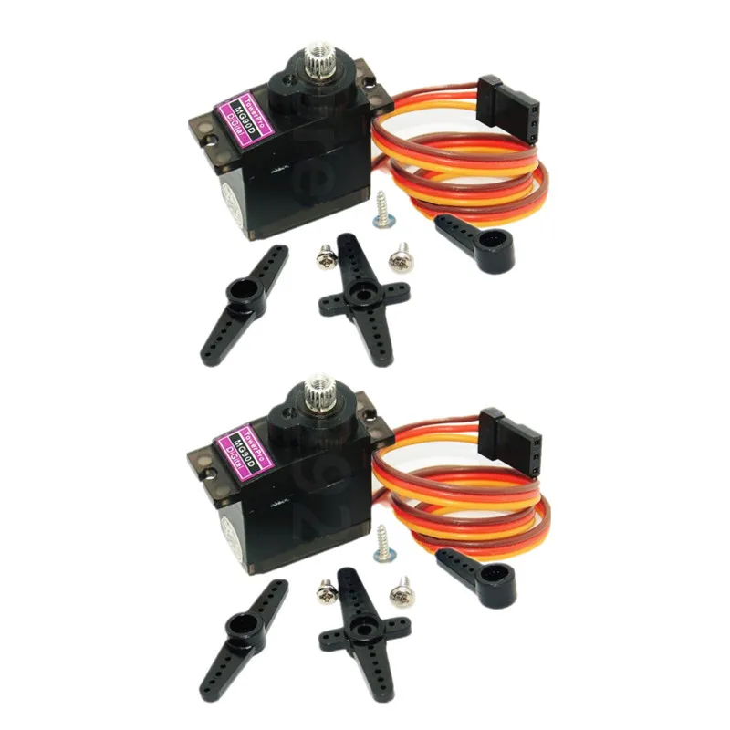 2 pz towerpro mg90d digitale 9g micro servo motor metal gear  High torque cuscinetto aggiornato mg90s per rc elicottero rc aereo 450