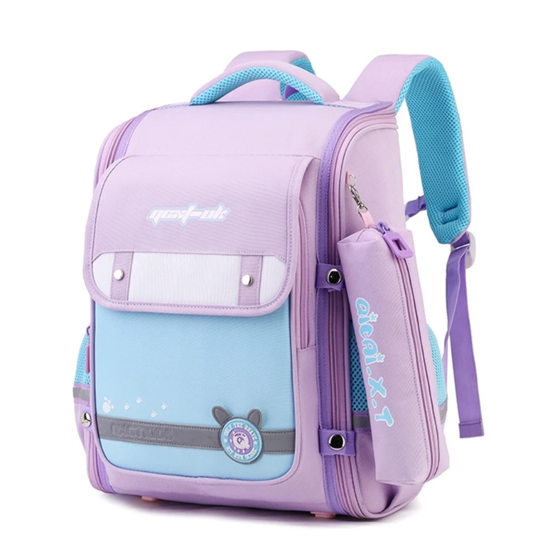 Fashion Primary School Backpack Laptop Travel Backpacks Multi-Pockets Book Bags Casual Rucksack for Girl Boy Youth