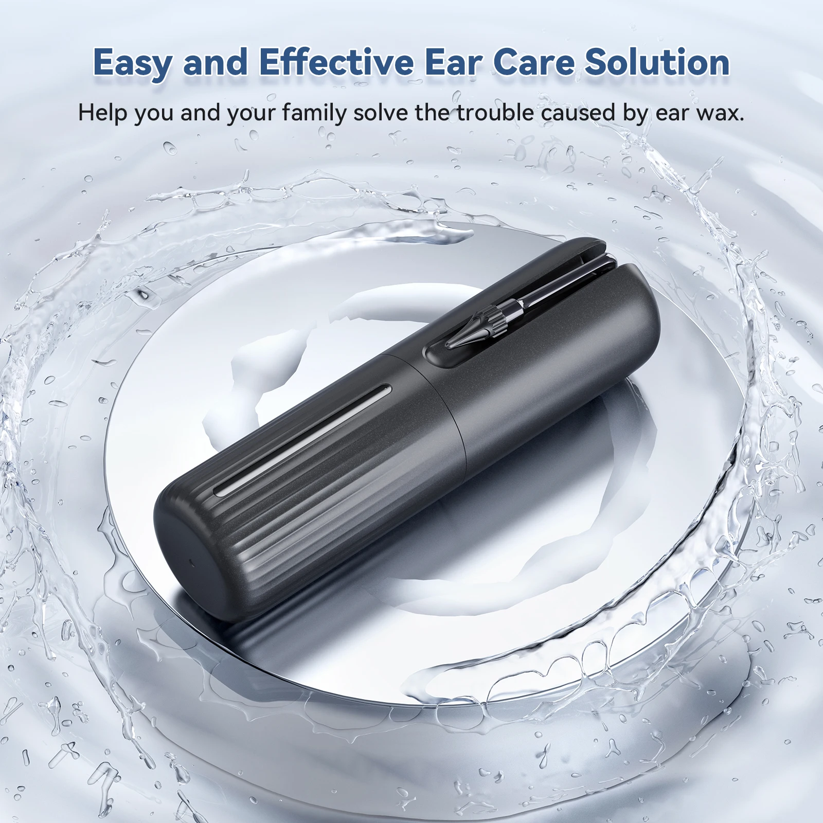 OEM 10Pcs Ear Tips Shower Earwax Remover Irrigation Cleaner Tool Kit Powered Electric Ear Flushing Washer Washing Device Machine
