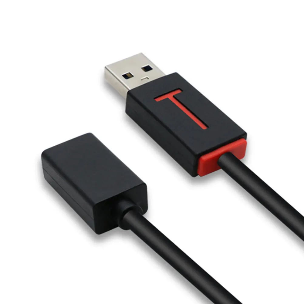 

3 M Charging Cable USB Adapter Male to Female Black Extension
