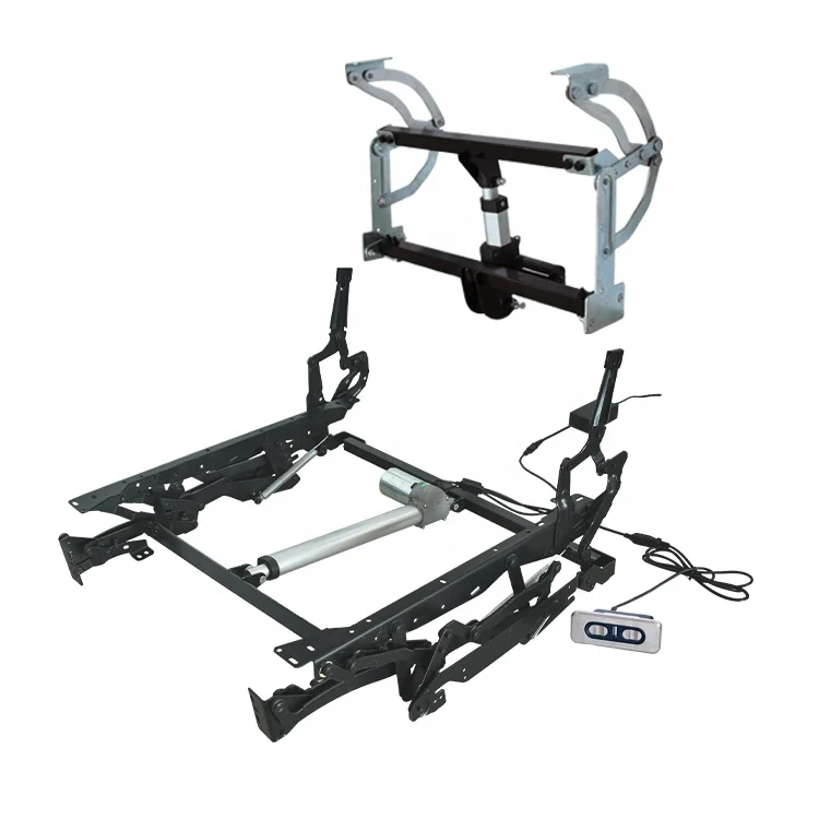 Double Medical Electric Headrest Lifting Lane Gamer Sofa Electric Connecting Row Chaise Mechanism with Wireless Control