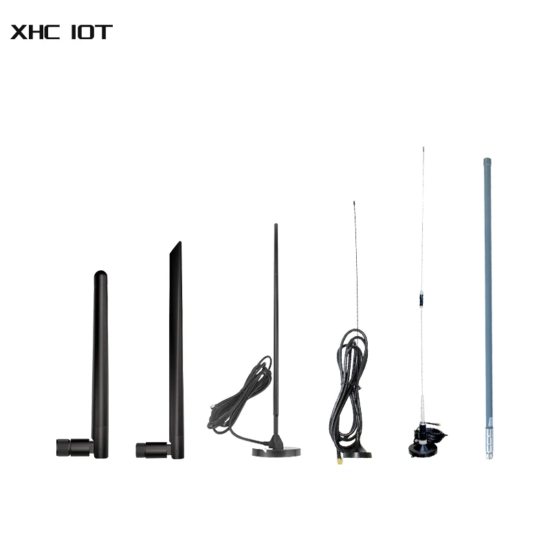 230MHz Rubber Antenna Fiberglass Antenna XHCIOT SMA-J Interface 50 Ohm Impedance 4.0dBi Sucker Antenna For Wireless Module Modem