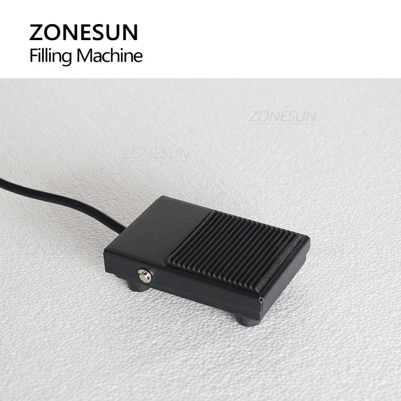 ZONESUN – Machine de remplissage de pâte liquide, pompe à piston en céramique, seringue pneumatique semi-automatique de petite capacité, ZS-YTCP12V