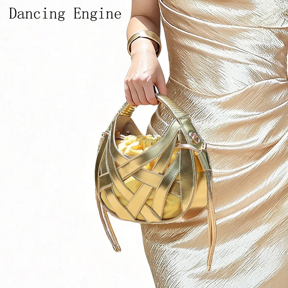 Golden Purses and handbag luxury Designer Shoulder Bag Purse women's bag Wedding Evening Clutch Bag party bag