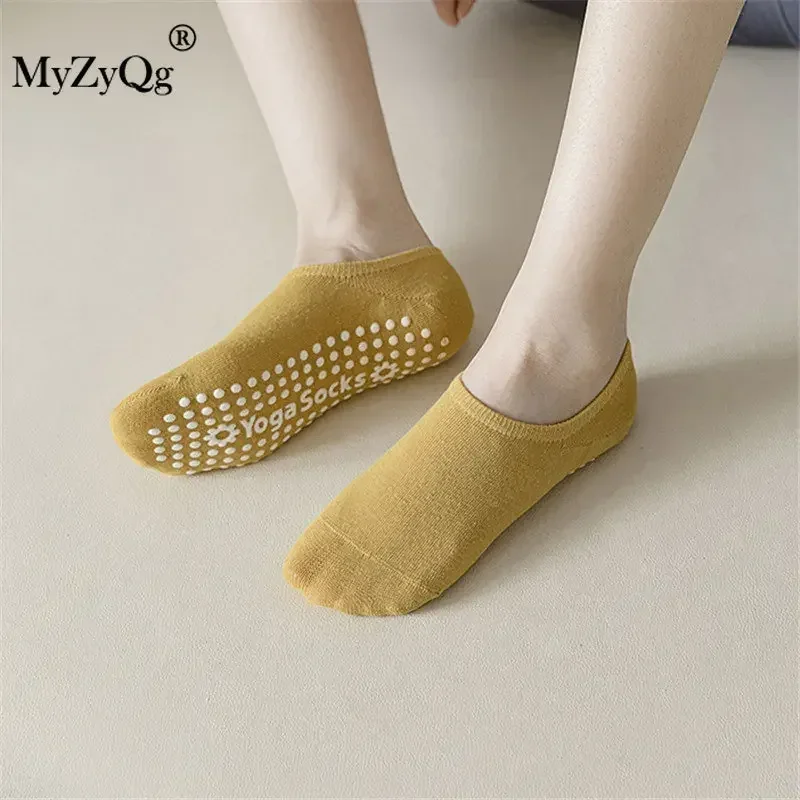 MyZyQg Disposable Non-slip Yoga Socks Female Professional Summer Pilates Socks Floor Sports Socks