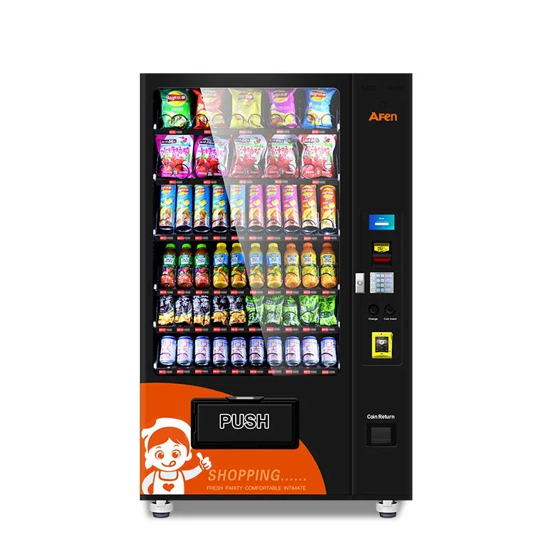 AFEN Hot Selling Snack Drinks Smart Auto Combo Vending Machine