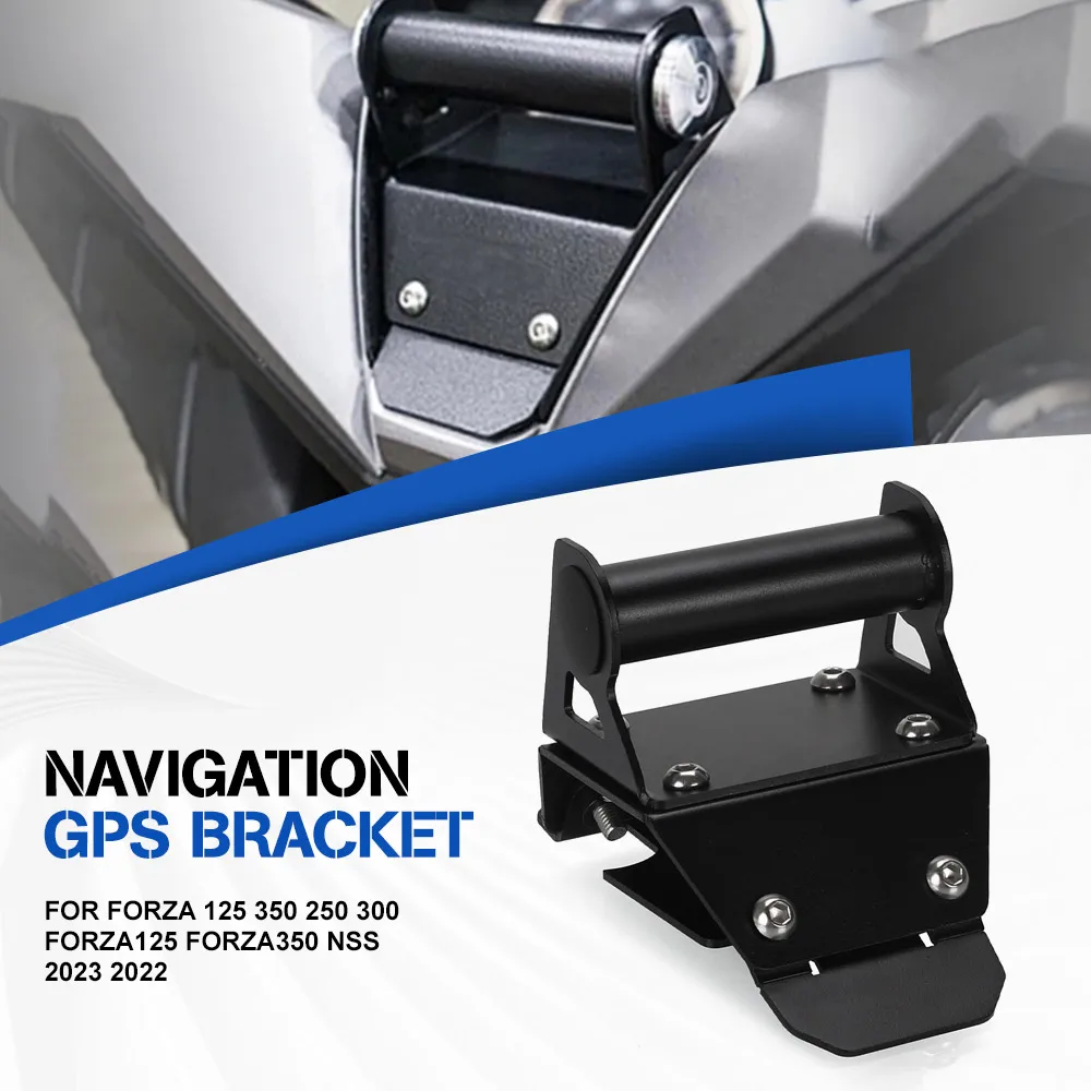 

For Honda Forza 125 350 250 300 Forza125 Forza350 NSS 2023 2022 Motorcycle Smart Phone Navigation Mount Bracket Adapter Holder