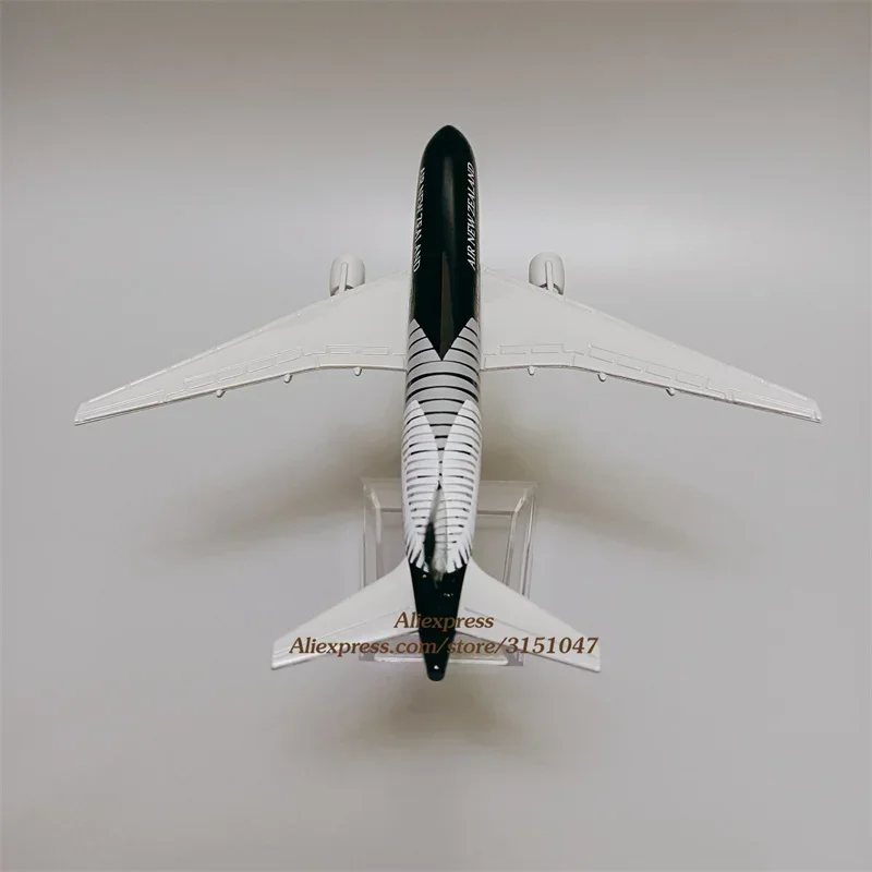 16cm Black Air NEW ZEALAND Airlines Boeing 777 B777 Airways Diecast Airplane Model Plane Model Alloy Metal Aircraft Kids Gifts