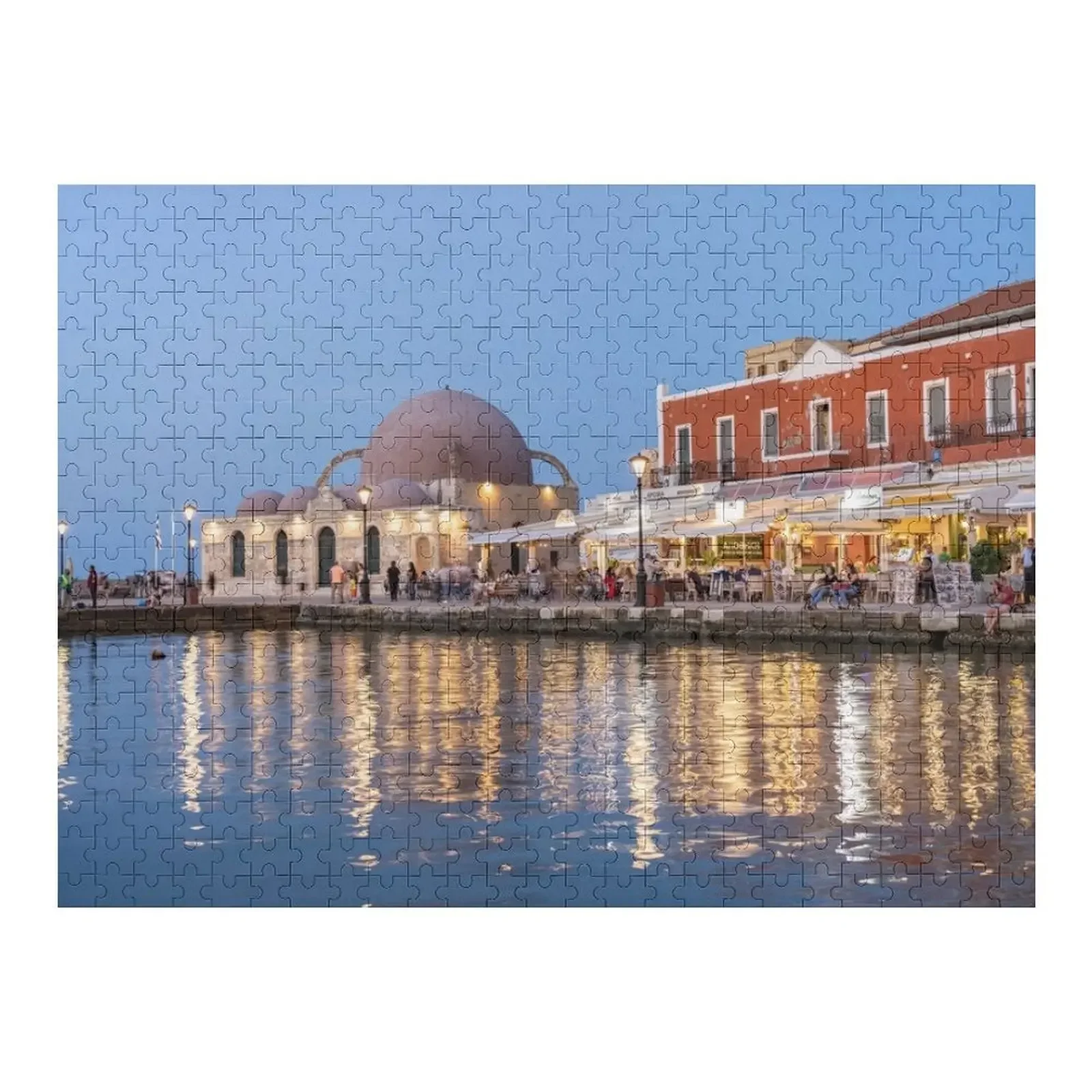 

Chania, Crete Jigsaw Puzzle Wooden Decor Paintings Custom Puzzle