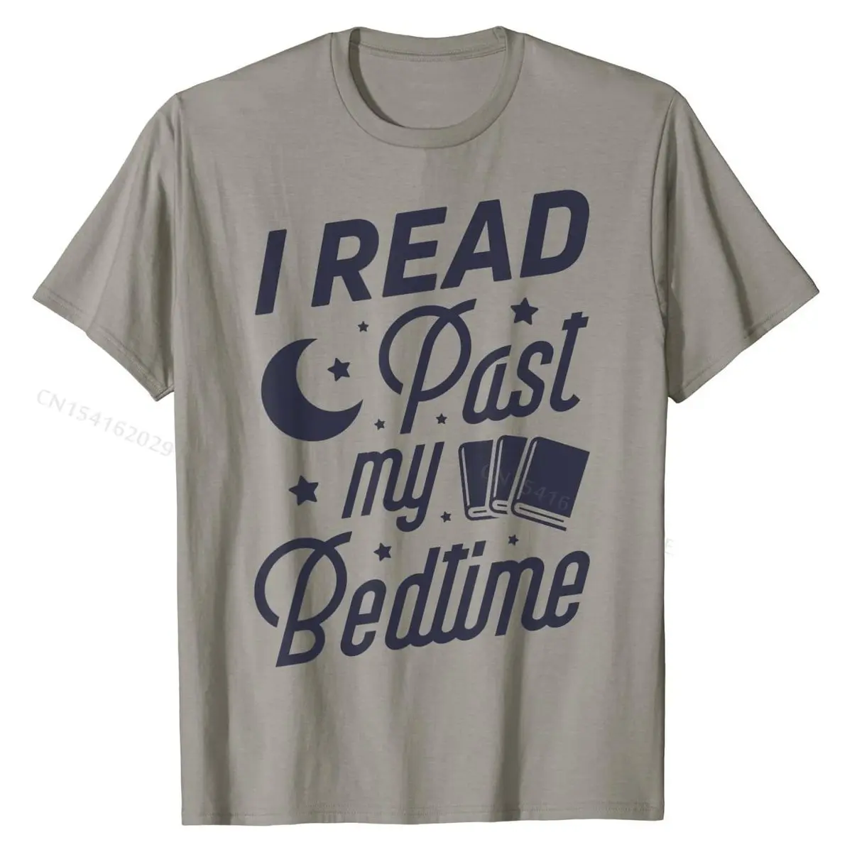 

Забавная хлопковая футболка с надписью «I Read last My Bedtime»