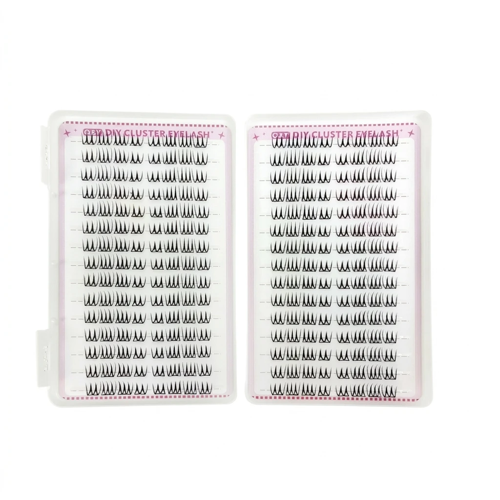 Glue-free Korean Natural Segmented False Eyelashes For Daily Makeup Beginners Women's Group 3.0 Lashes C Curl Eyelash Extension