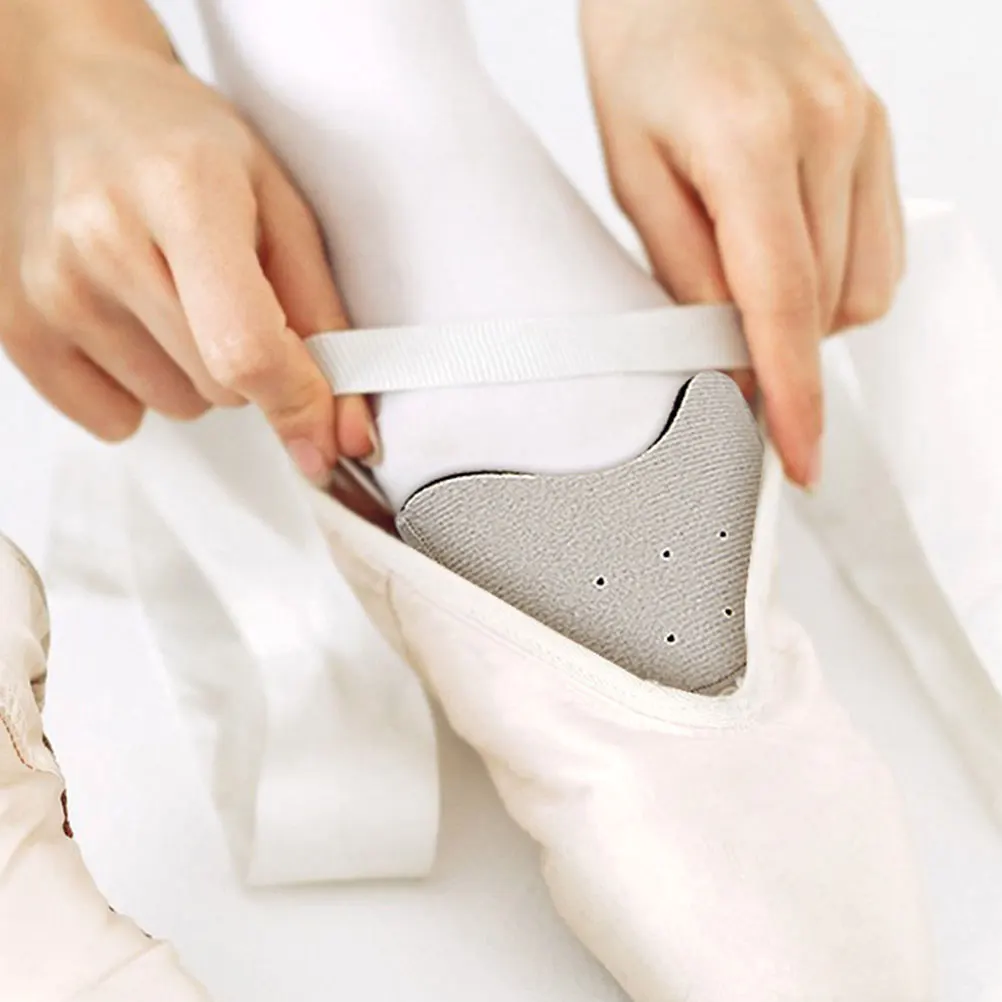 

1 Pair Toe Pads Ballet Dance Foot Cushions Flexible Shoe Size Adjuster For Pointe Shoes Women Toe Protectors Breathable Forefoot