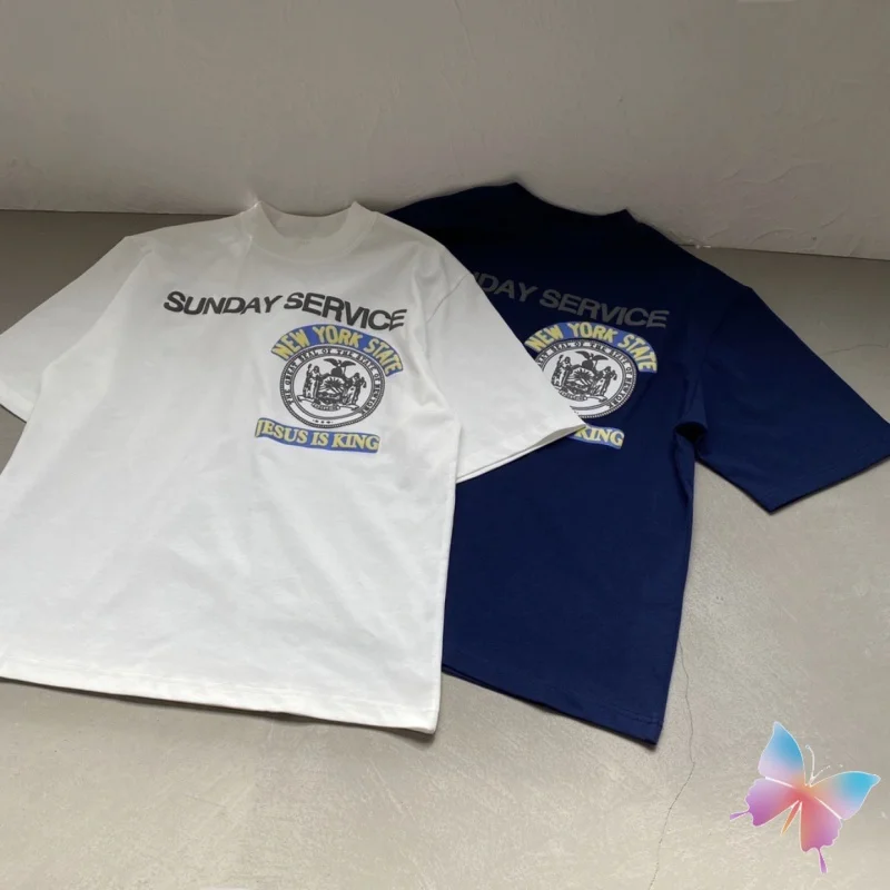 

Высококачественная футболка с принтом «Иисус — король» Kanye West, летняя уличная хлопковая футболка с коротким рукавом, повседневные свободные футболки CPFM для мужчин и женщин