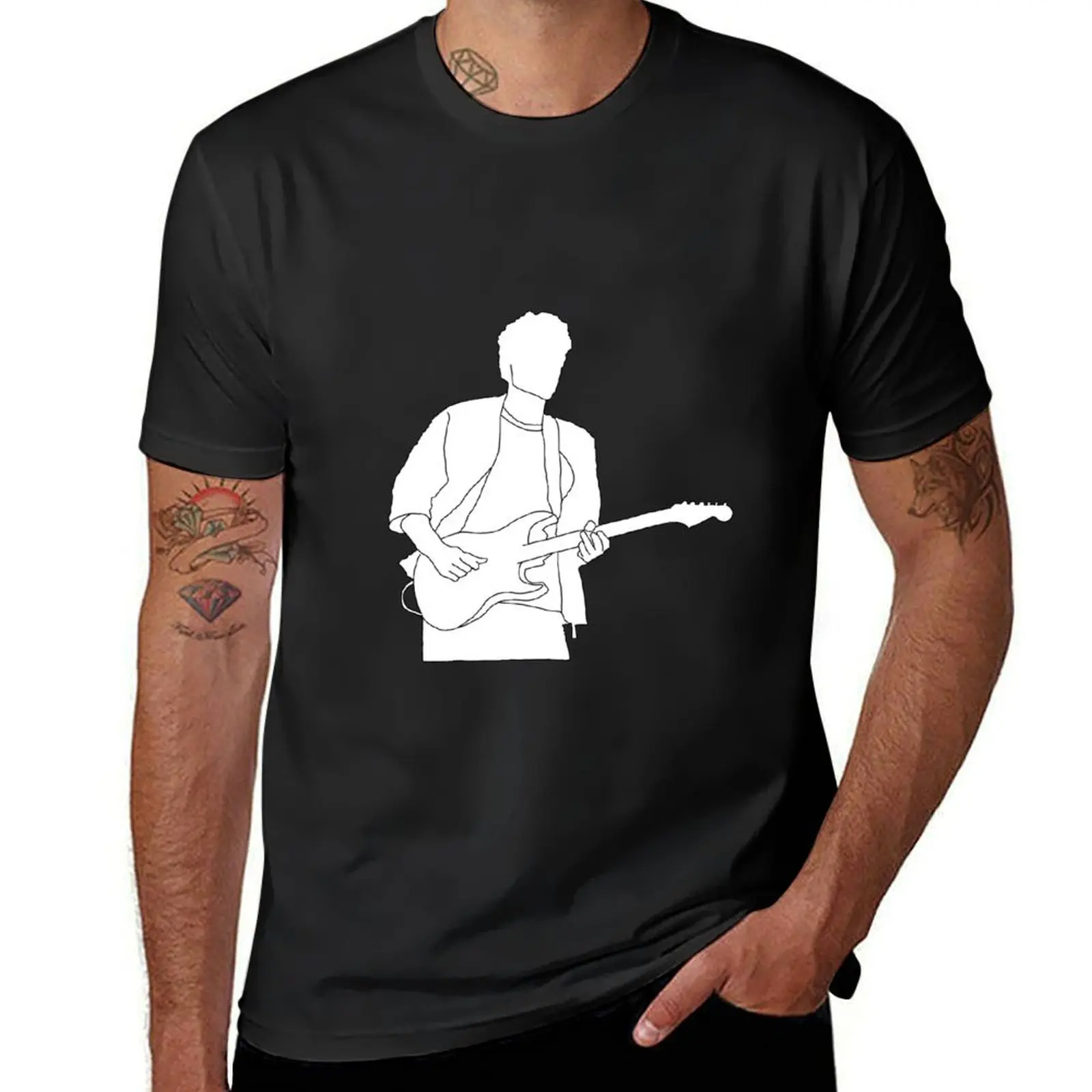 

John Mayer outline T-Shirt Blouse anime clothes oversizeds designer t shirt men