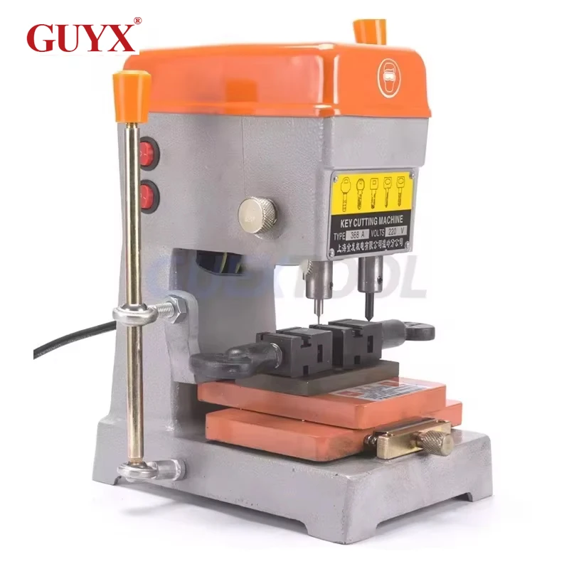 Vertical Key Machine Duplication Machine 368A Manual Punching Inside & Outside Milling Groove Plug Accurate Key Copying Machine