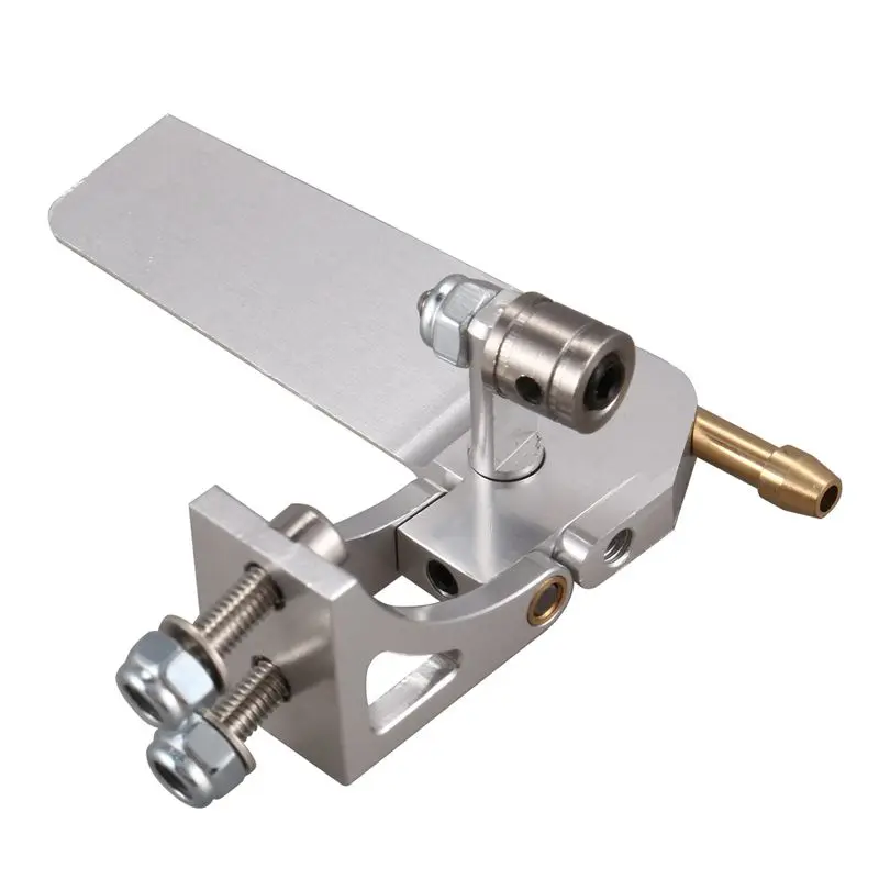 X18A-3PC barco rc liga de alumínio absorvente de água leme 52mm leme de direção para barcos rc de controle remoto peças cnc