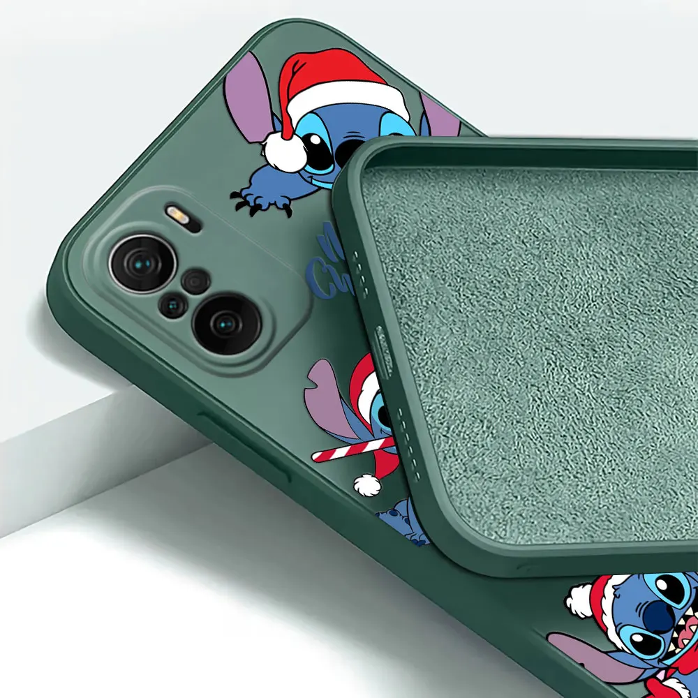 เคสโทรศัพท์ลายสติทช์น่ารักสำหรับ Xiaomi Poco X7 F7 M7 X4 X5 F6 M6 Pro X3 Mi 11 10T 11T 12T 13T 14T 15T Pro 15