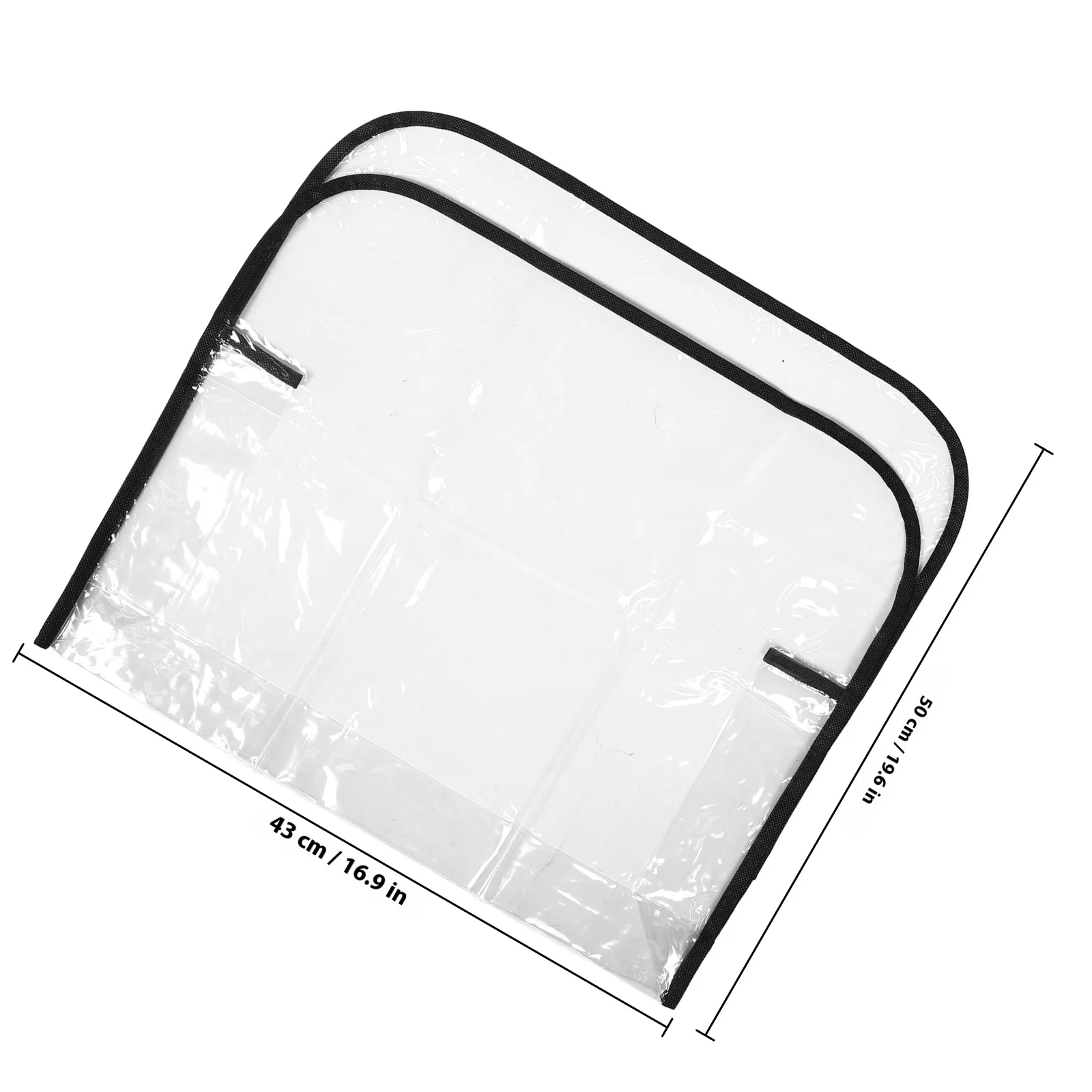 クリアサロンチェアカバープロテクター防水防塵バックカバーヘアスタイリング理髪シャンプーチェアスパビューティーサロン用