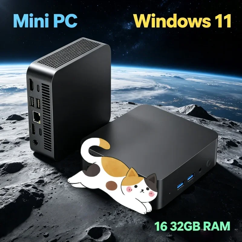 

Windows11 Intel I9-8950HK Processor Mini PC Small Pocket Computer Mini WiFi6 1TB SSD Desktop Gaming Computer