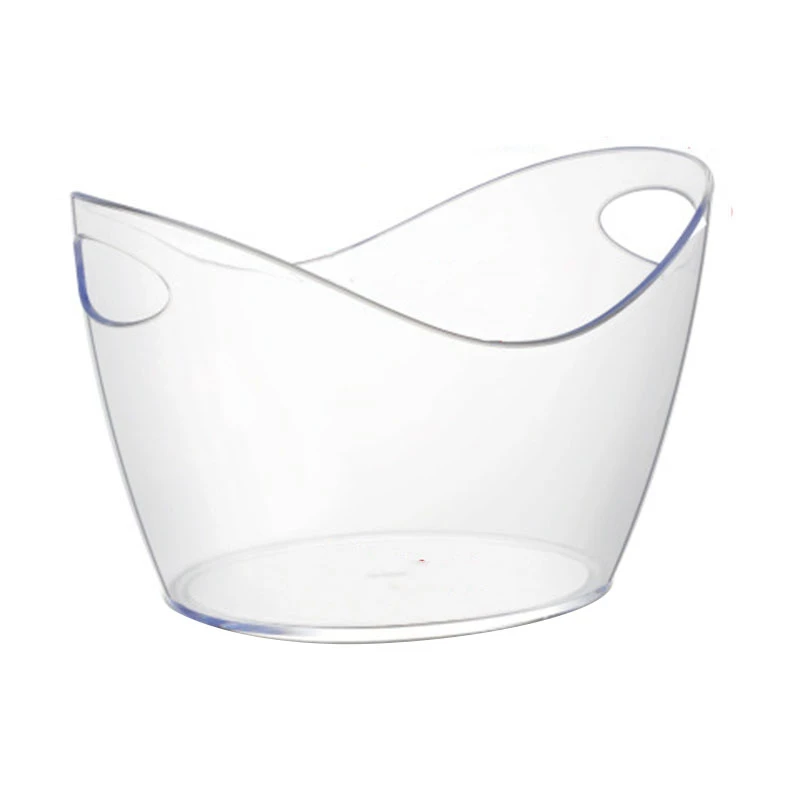 

Ice Bucket Clear Plastic 12 Liter - Storage Tub - Perfect For Wine, Champagne Or Beer Bottles