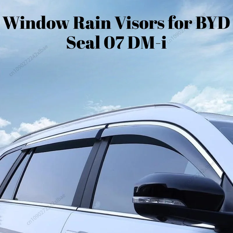 

Window Visors Rain Guards, Special Modification & Protective Accessories For BYD Seal 07 DM-i 2025-2026 Awnings & Shelters