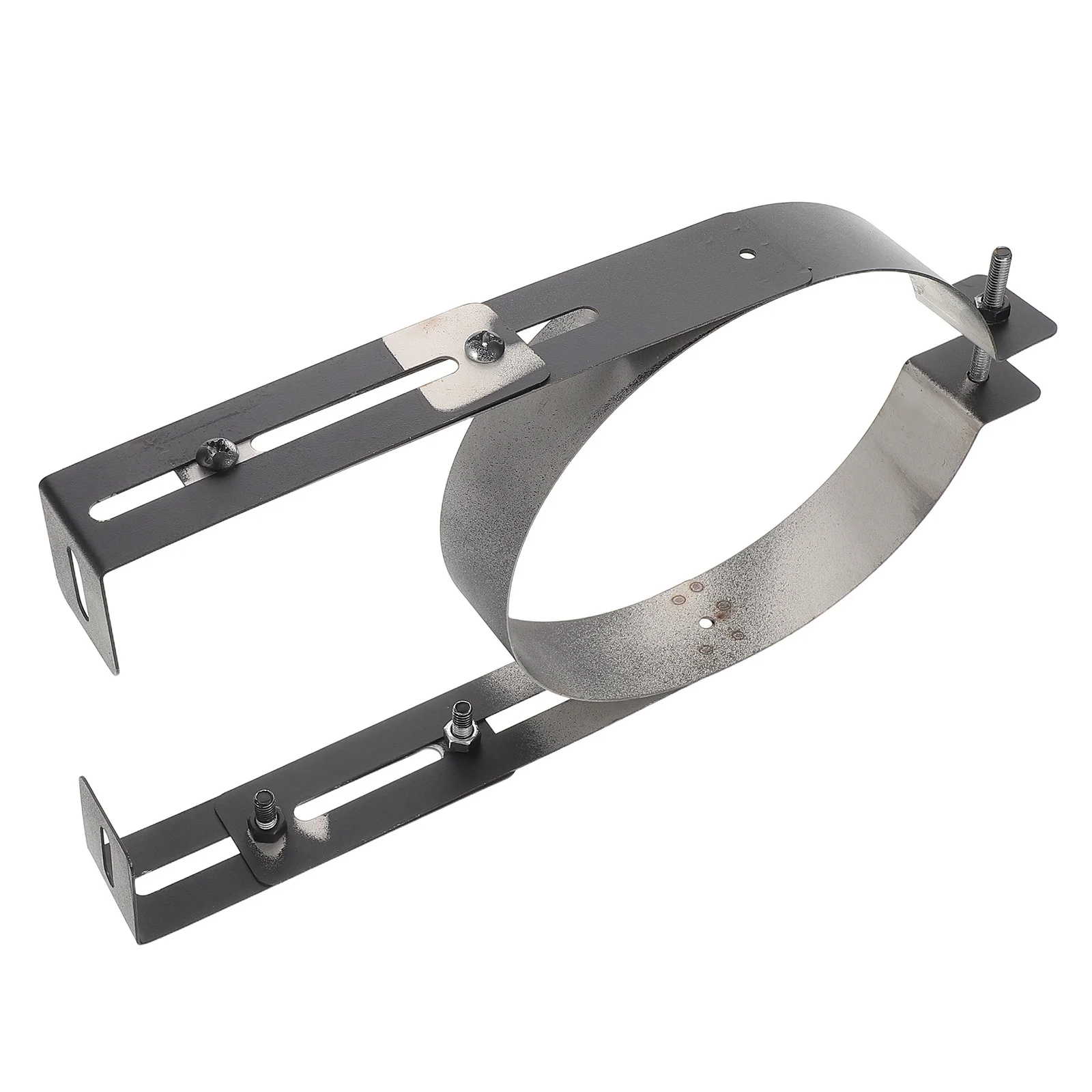 قابل للتعديل الفولاذ المقاوم للصدأ مدخنة الأنابيب قوس 6 بوصة جدار جبل دعم ل موقد تمديد U-شكل المشبك المداخن بطانة تسرب #2