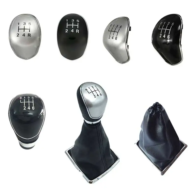 

Ford Focus 2 Fiesta MK7 Focus MK2 Transit / C-Max 2007-2010 5/6 Speed Car Gear Shift Knob Gaiter Boot Cover Handle Head Cap For