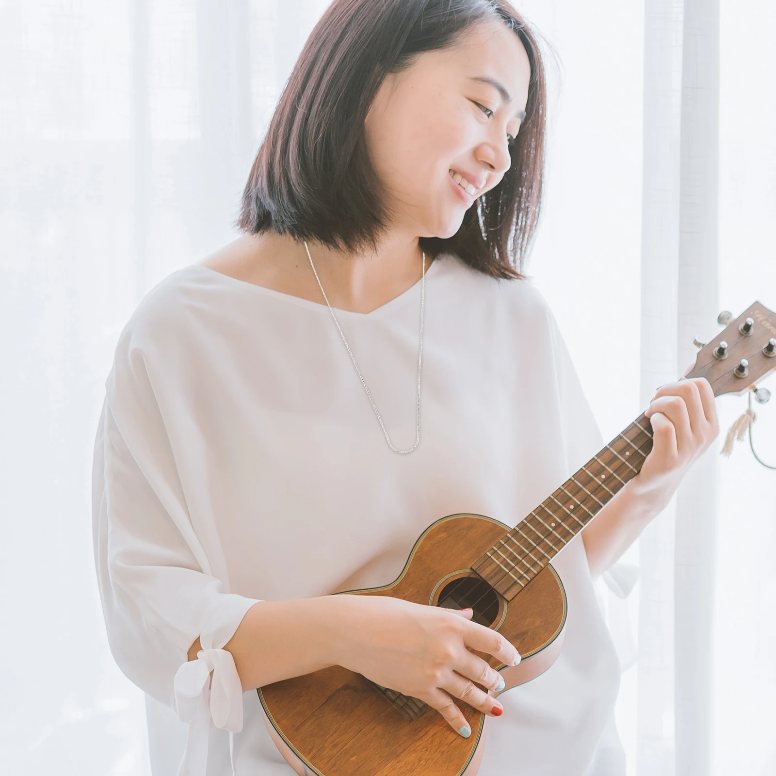 

10Pcs SilverPlated SnakeChain Necklace 16 18 20 22 24Inch SterlingSilver Bulk Durable Lightweight BanquetParty Jewelry