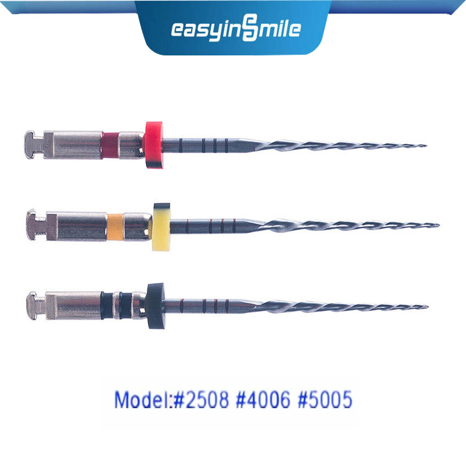 3pcs/Pack Easyinsmile Dental NITI Endodontic Rotary Files Reciprocating Type 25mm