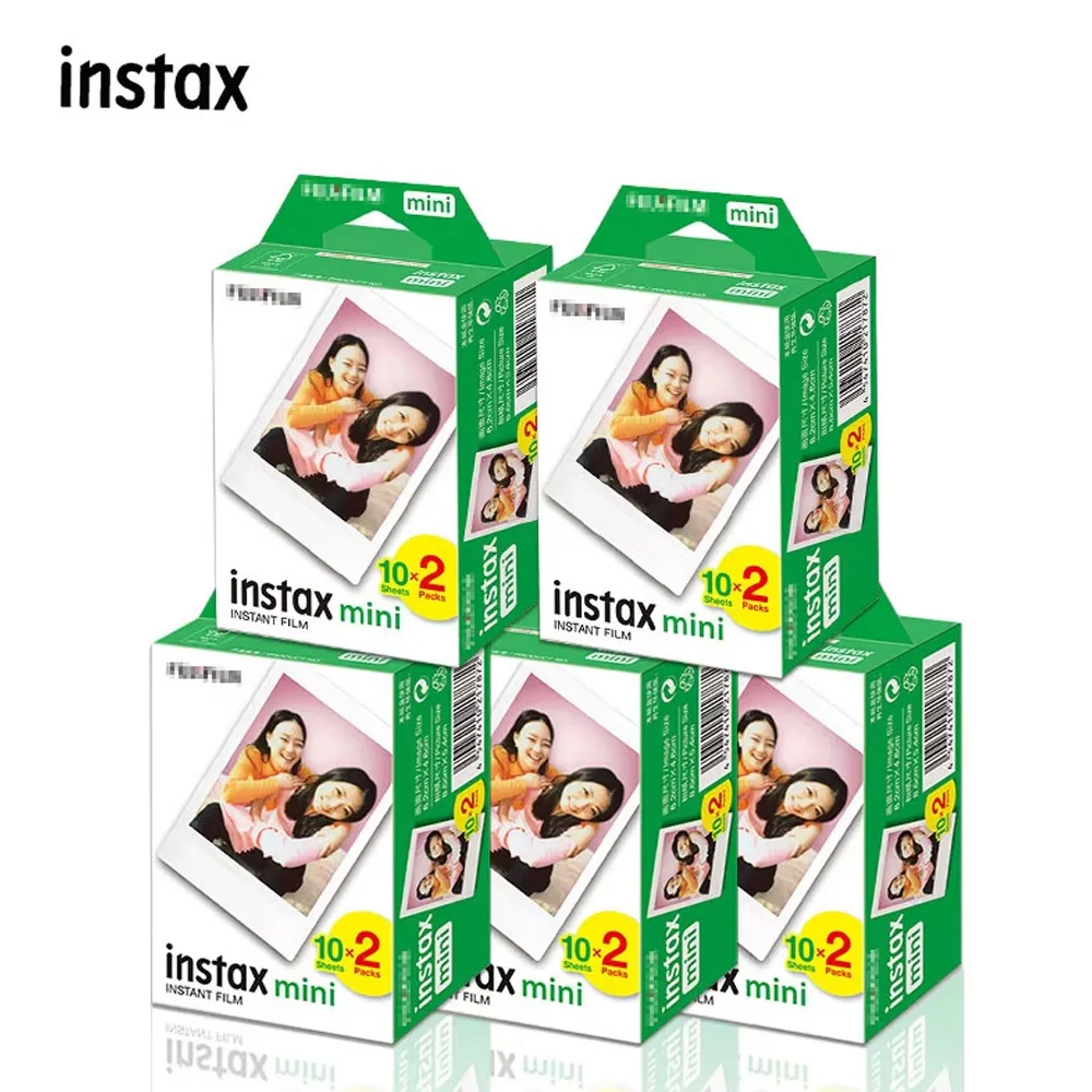Instax Mini 13 Film 10/40/60/100 arkuszy Fujifilm Biały Brzeg Kolorowy Papier Fotograficzny do Aparatów FUJI Instant 12 9 40 LINK 3 — zdjęcie produktu 5