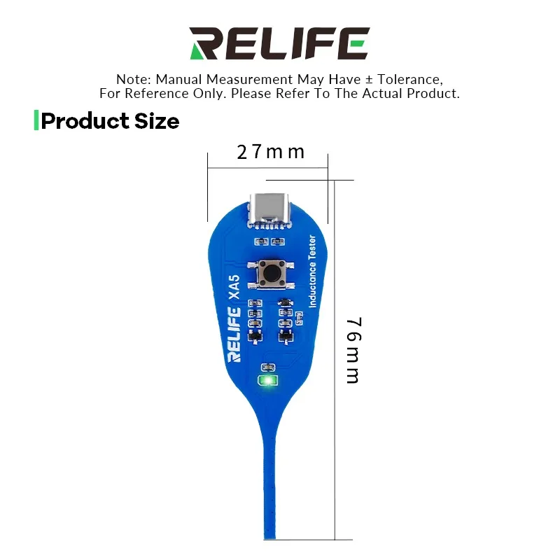 Tester Induttore CT-1 Per Schede Madri PC E Telefoni | Rilevatore Bobine Con Luce Verde Di OK, Riparazione Elettronica