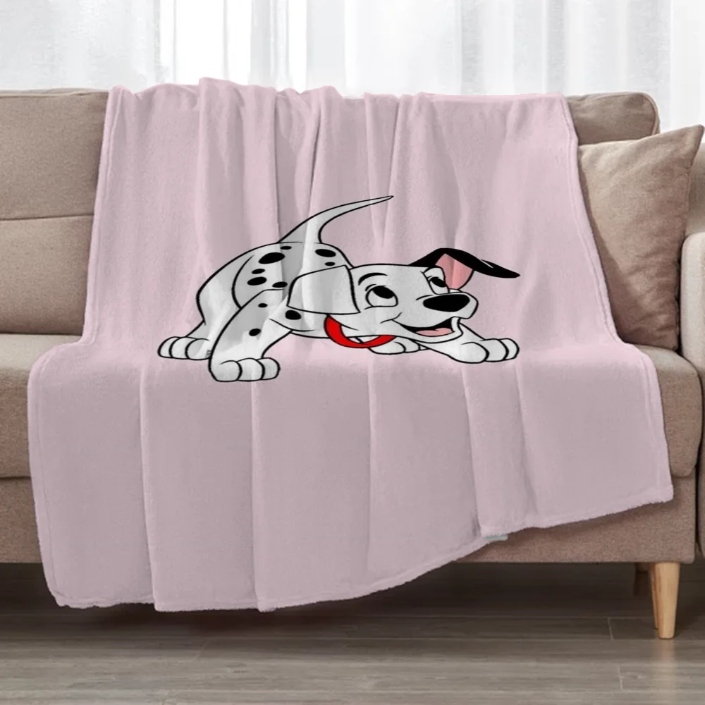 DalmatianS Custom Blanket Cobija Halloween Fluffy Soft Blankets and Bedspreads Double Bed Blankets for Decorative Sofa Plaid