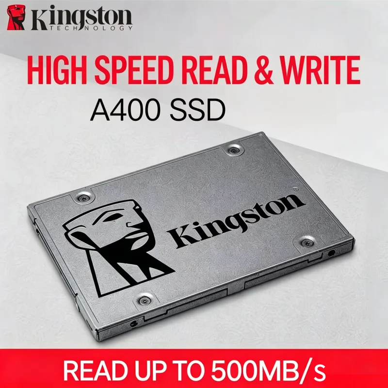 Kingston  A400 SSD Internal Solid State Drive 120GB 240GB 480GB 960GB 2.5 Inch SATA III HDD Hard Disk For Laptop Desktop PC